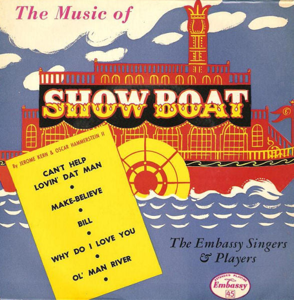 Embassy Singers & Players : The Music Of "Showboat" (7", EP)