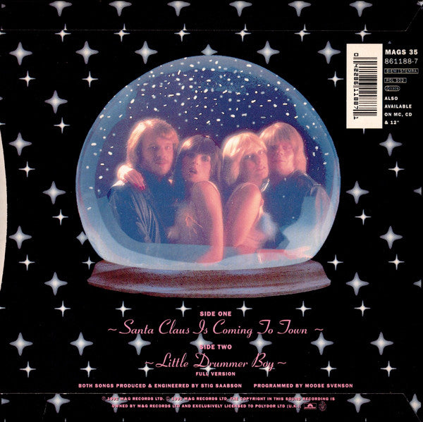 Bjorn Again : Santa Claus Is Coming To Town / Little Drummer Boy (7", Single)