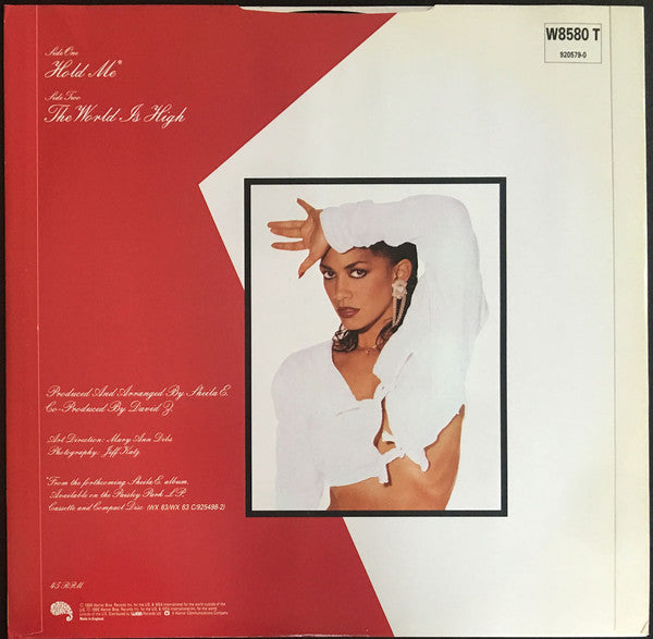 Sheila E. : Hold Me (12", Single)