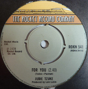 Judie Tzuke : For You (7", Single, 4-P)