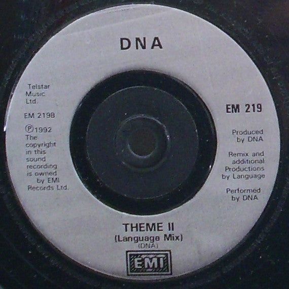 DNA Featuring Sharon Redd : Can You Handle It (7", Single)
