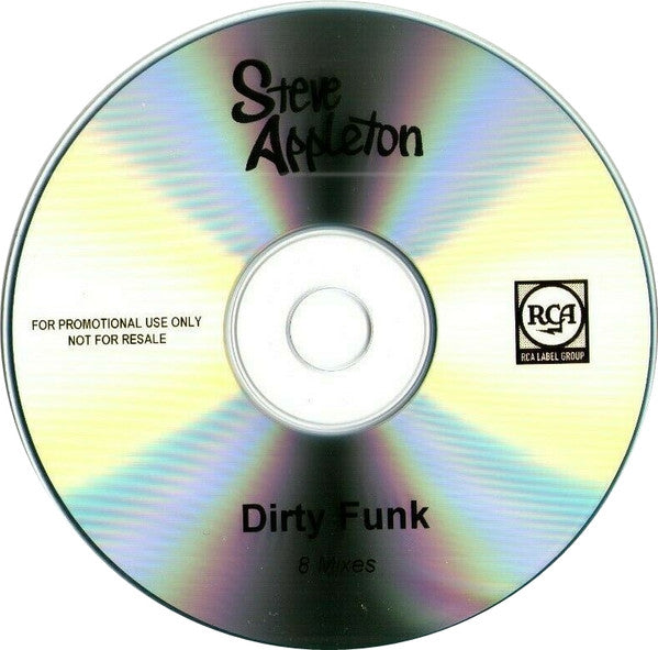 Steve Appleton : Dirty Funk (CDr, Promo)