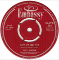 Dick Jordan : Let It Be Me / Running Bear (7", Single)