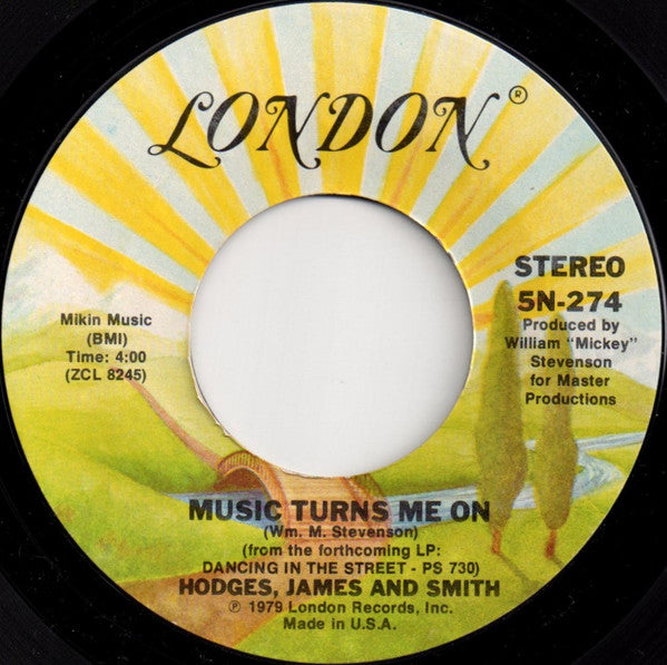Hodges, James And Smith : Dancing In The Street (7", Styrene)