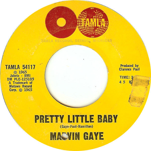 Marvin Gaye : Pretty Little Baby / Now That You've Won Me (7", Single, Styrene)