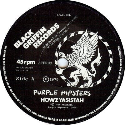 Purple Hipsters : Howzyasistah (7")