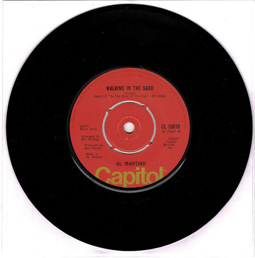 Al Martino : To The Door Of The Sun (7", Single)