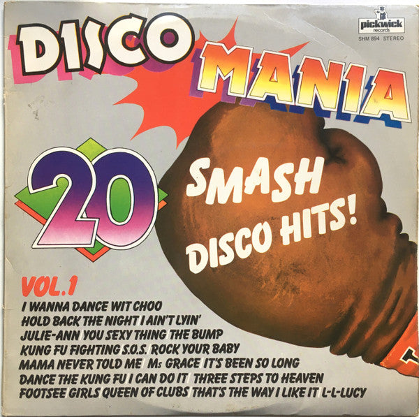 The Top Of The Poppers : Disco Mania Vol. 1 (LP)