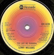 Lenny Williams : You Got Me Running (7", Single)