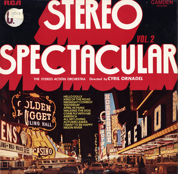 The Stereo Action Orchestra : Stereo Spectacular Vol. 2 (LP, Album)