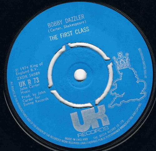 First Class (3) : Bobby Dazzler (7", Single)