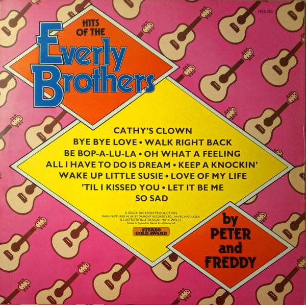 Peter & Freddy : Hits Of The Everly Brothers (LP, Album)