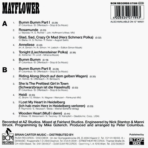 Mayflower (4) : Bumm Bumm (7", Single)