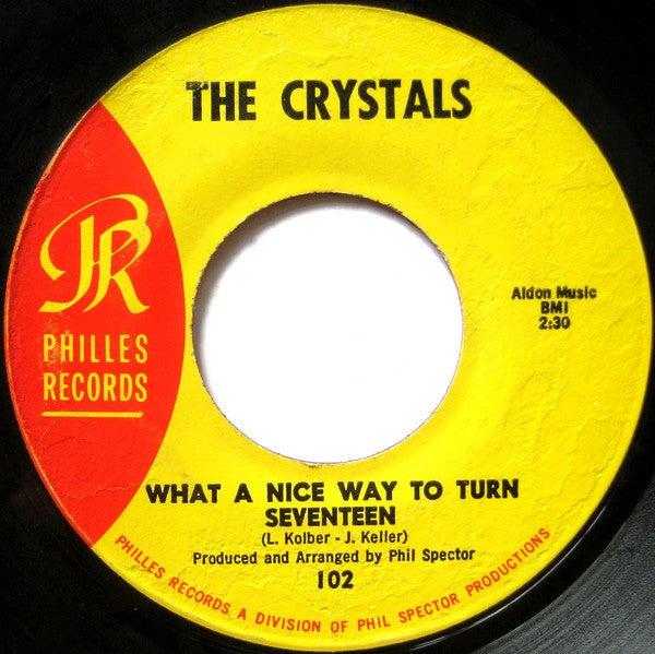 The Crystals : Uptown / What A Nice Way To Turn Seventeen (7", Single)