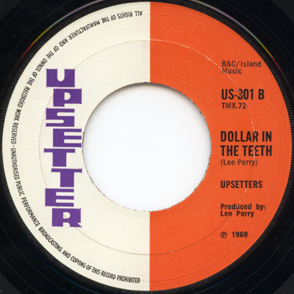 The Upsetters : Return Of Django (7", Single, Lar)