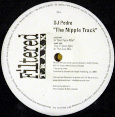 DJ Pedro : The Nipple Track (12", Promo)
