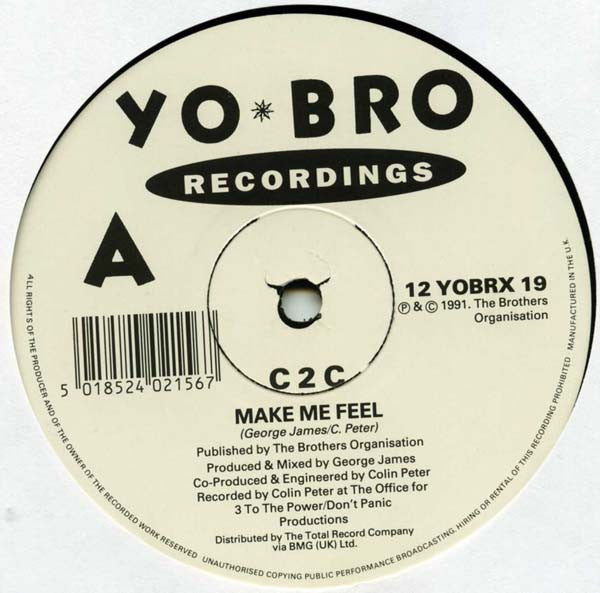C2C (2) : Make Me Feel (12")