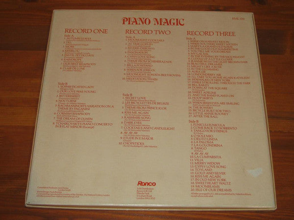 Unknown Artist : Piano Magic (3xLP + Box)