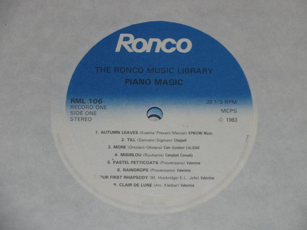 Unknown Artist : Piano Magic (3xLP + Box)