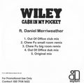 Wiley (2) Ft. Daniel Merriweather : Cash In My Pocket (CDr, Maxi, Promo)