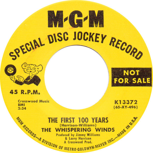 The Whispering Winds : The First 100 Years (7", Single, Promo)