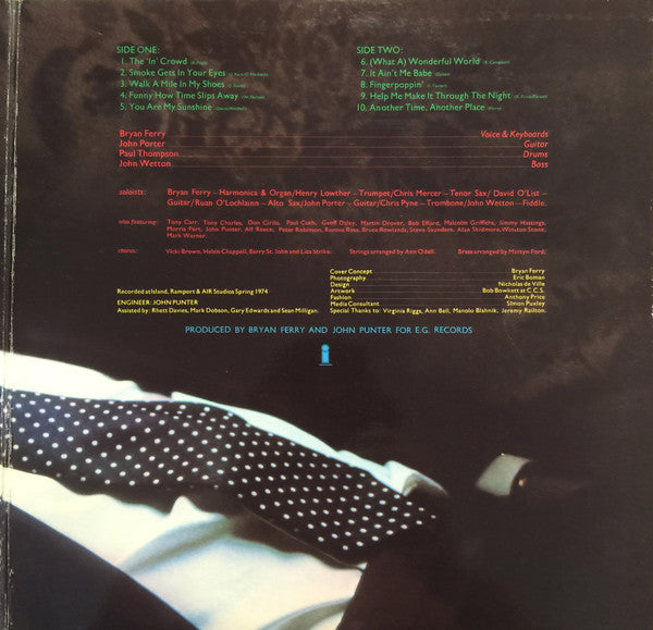 Bryan Ferry : Another Time, Another Place (LP, Album, RE, Gat)
