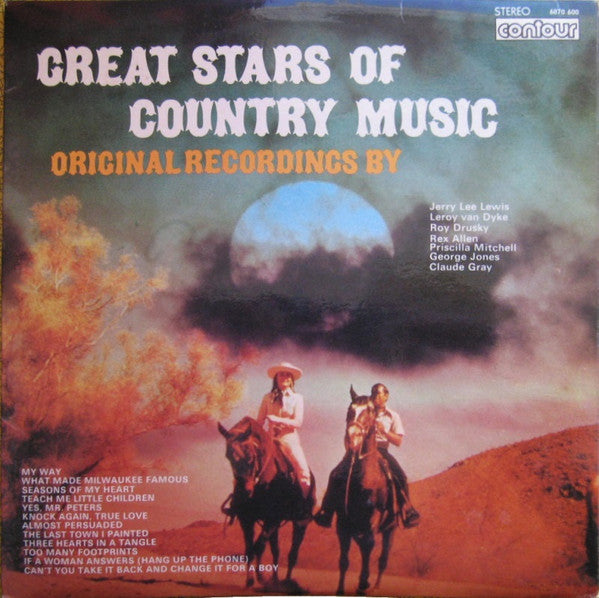 Various : Great Stars Of Country Music (LP, Comp)