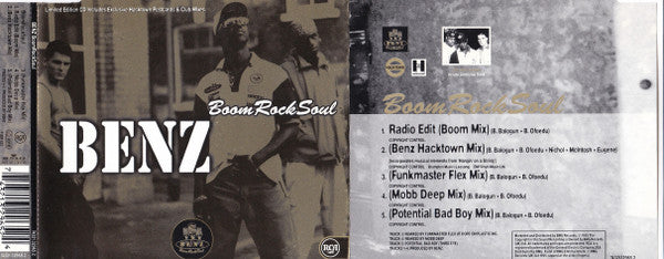 Benz : BoomRockSoul (CD, Single, Ltd)