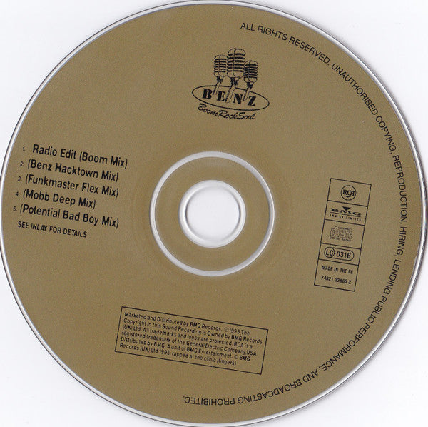 Benz : BoomRockSoul (CD, Single, Ltd)
