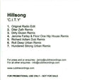 Hillsong : C.I.T.Y (CDr, Single, Promo)