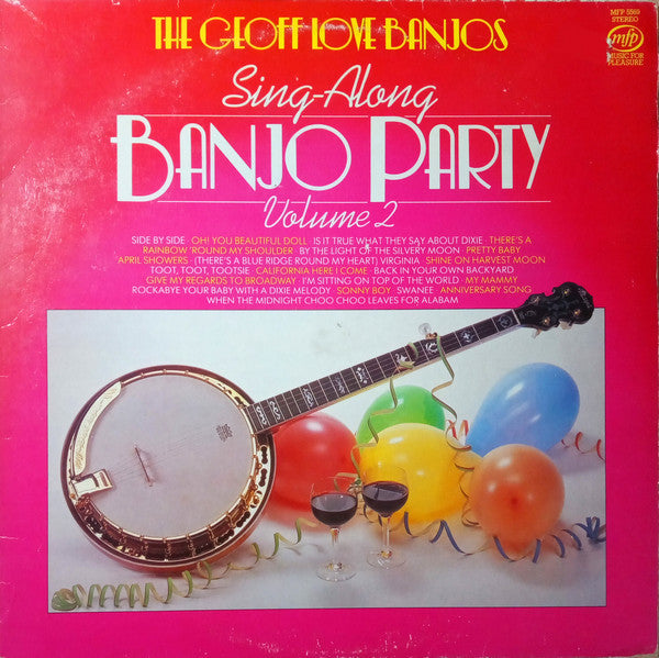 The Geoff Love Banjos : Sing-Along Banjo Party Vol. 2 (LP)