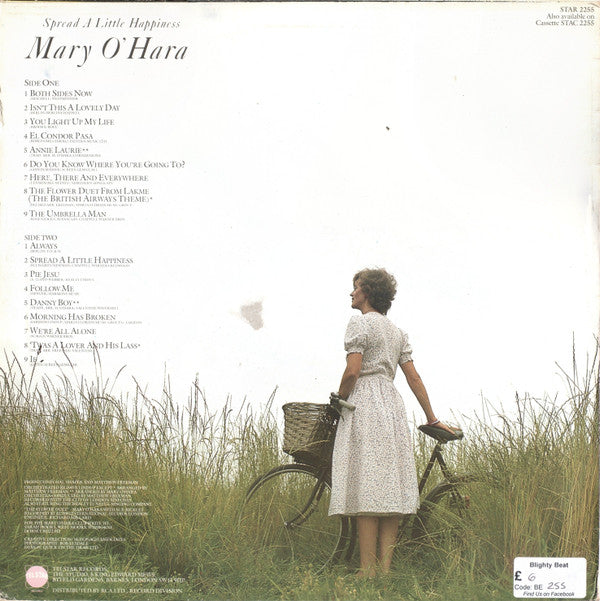 Mary O'Hara : Spread A Little Happiness (LP, Album)