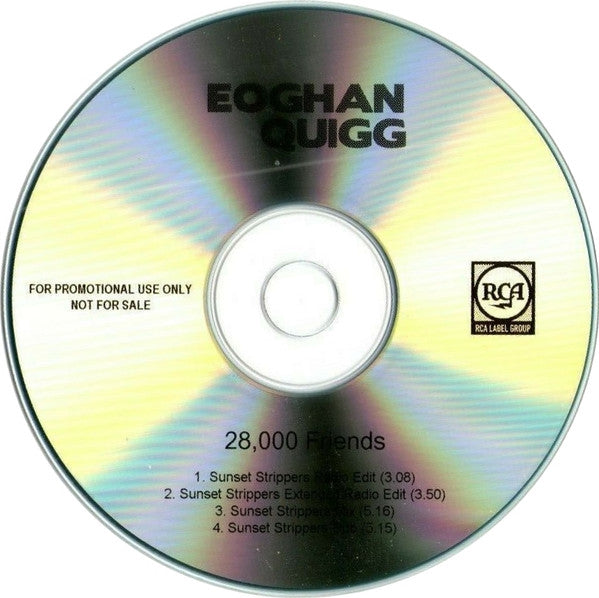 Eoghan Quigg : 28,000 Friends (CDr, Promo)