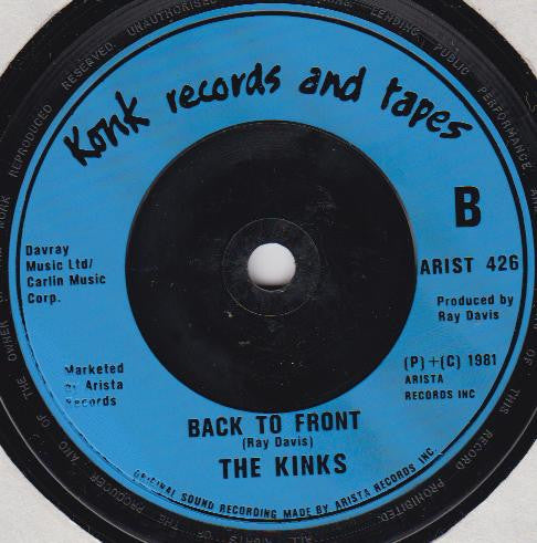The Kinks : Predictable (7", Single)