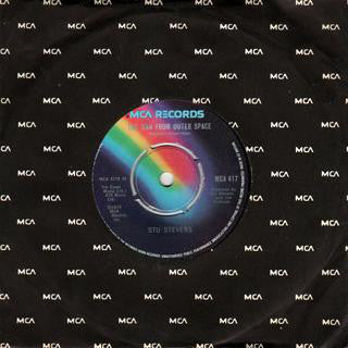 Stu Stevens : The Man From Outer Space (7", Single, RE)
