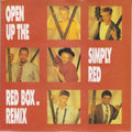 Simply Red : Open Up The Red Box (7", Single, Sil)