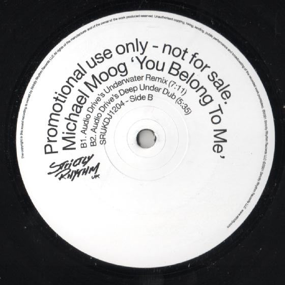 Michael Moog : You Belong To Me (12", Promo)