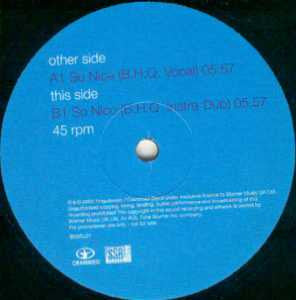 Bebel Gilberto : So Nice (12", Promo)