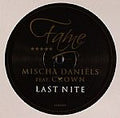 Mischa Daniëls Feat Mitch Crown : Last Nite (12")