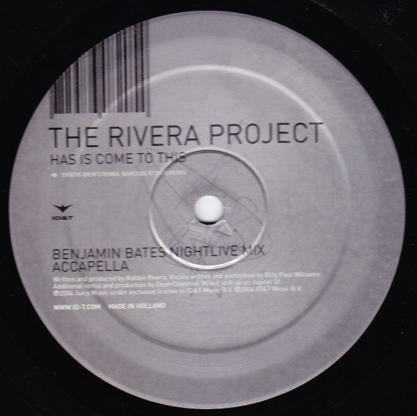 The Rivera Project : Has It Come To This (12")