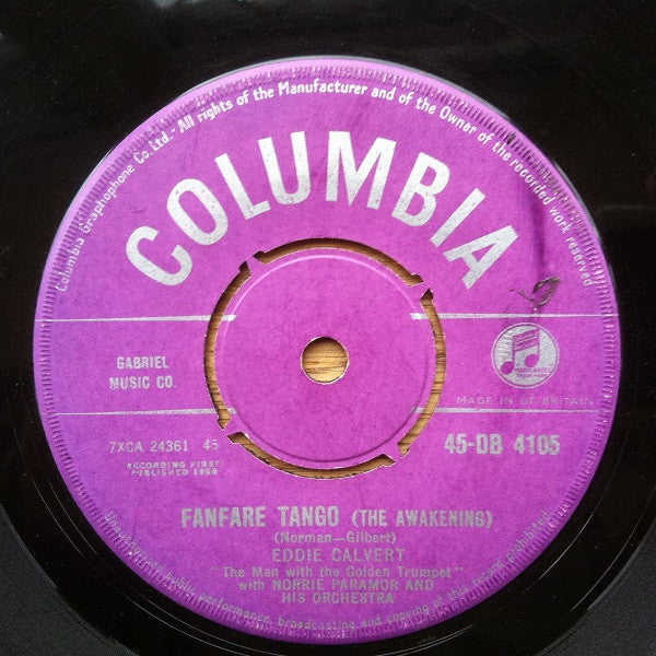 Eddie Calvert With Norrie Paramor and his Orchestra : Little Serenade / Fanfare Tango (The Awakening) (7", Single)