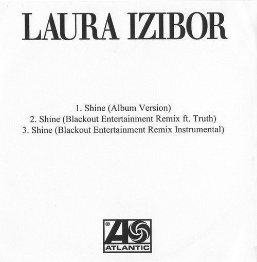 Laura Izibor : Shine (CDr, Single, Promo)