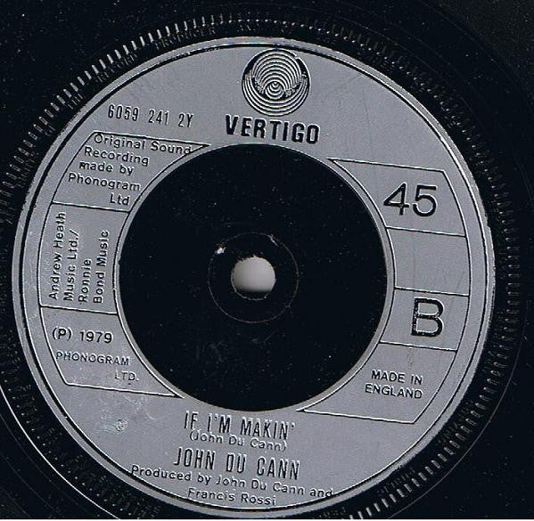 John Du Cann : Don't Be A Dummy (7", Single)