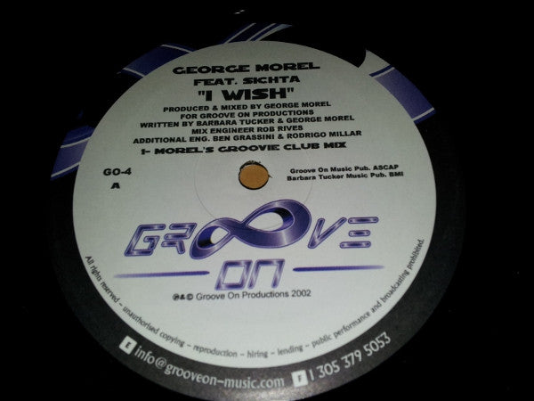 George Morel Feat. Sichta : I Wish (12")