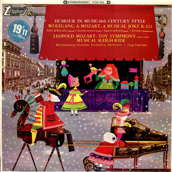 Various : Humour In Music - 18th Century Style (LP)