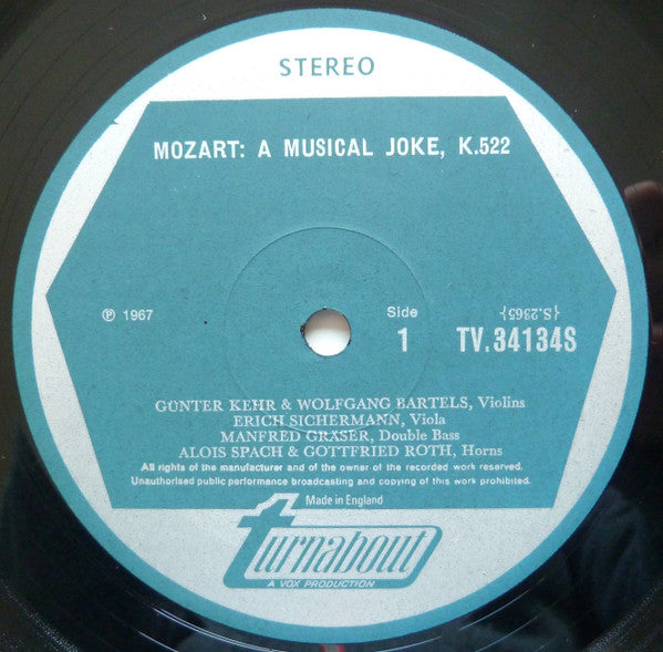 Various : Humour In Music - 18th Century Style (LP)