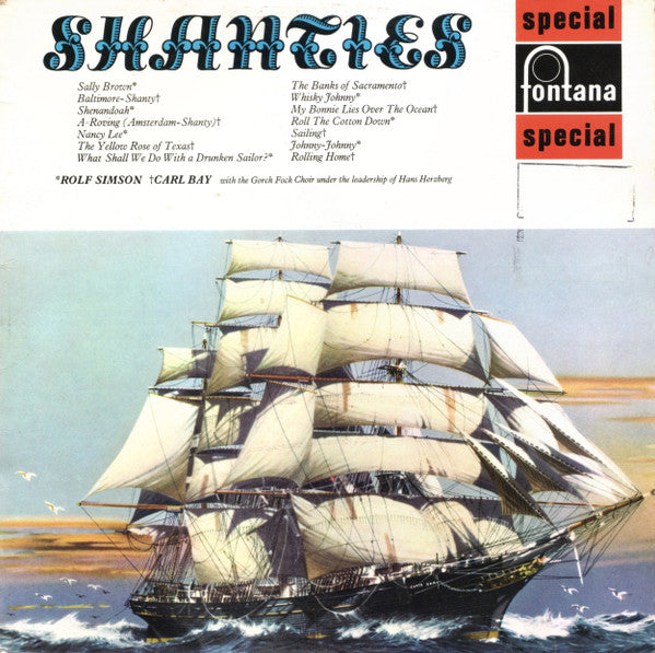 Rolf Simson, Carl Bay : Shanties (LP, Album)