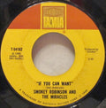 The Miracles : If You Can Want / When The Words From Your Heart Get Caught Up In Your Throat (7")