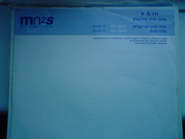 K & M : You're The One (12", Promo)