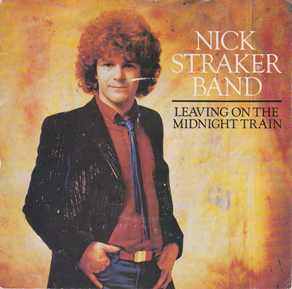 Nick Straker Band : Leaving On The Midnight Train (7", Promo)